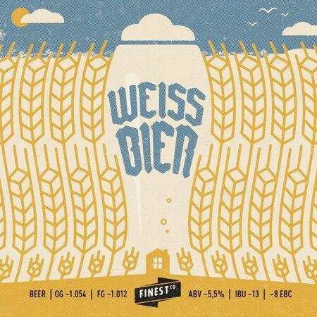 Beer label of Lazy Days Weiss